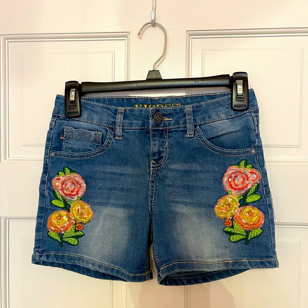 Vigoss Denim shorts - Size 12 kids - Blue denim